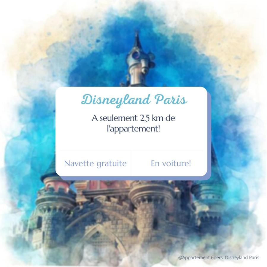 Appartement 7 Pers A Disneyland Paris Шеси Экстерьер фото