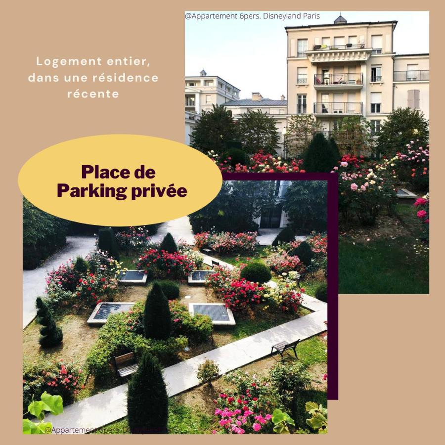 Appartement 7 Pers A Disneyland Paris Шеси Экстерьер фото
